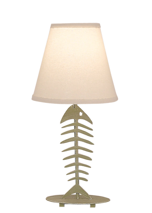 Coast Lamp Manufacturing 19"H Weathered Lime Bonefish Accent Table Lamp