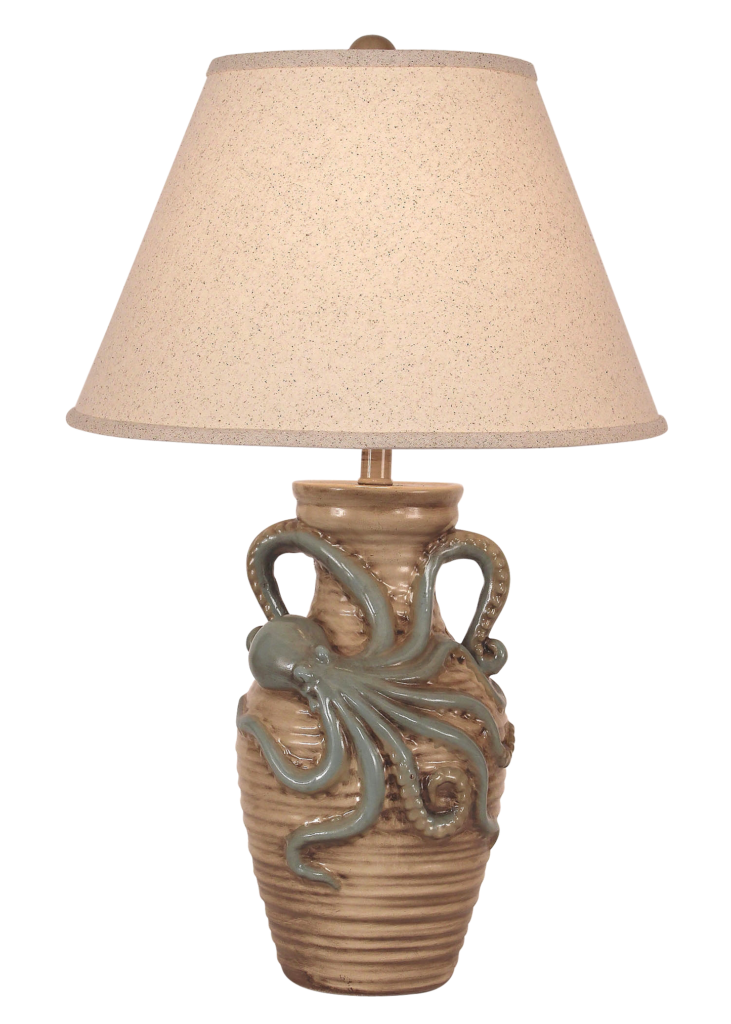 Coast Lamp Manufacturing 27"H Cottage Harbor Octopus Table Lamp
