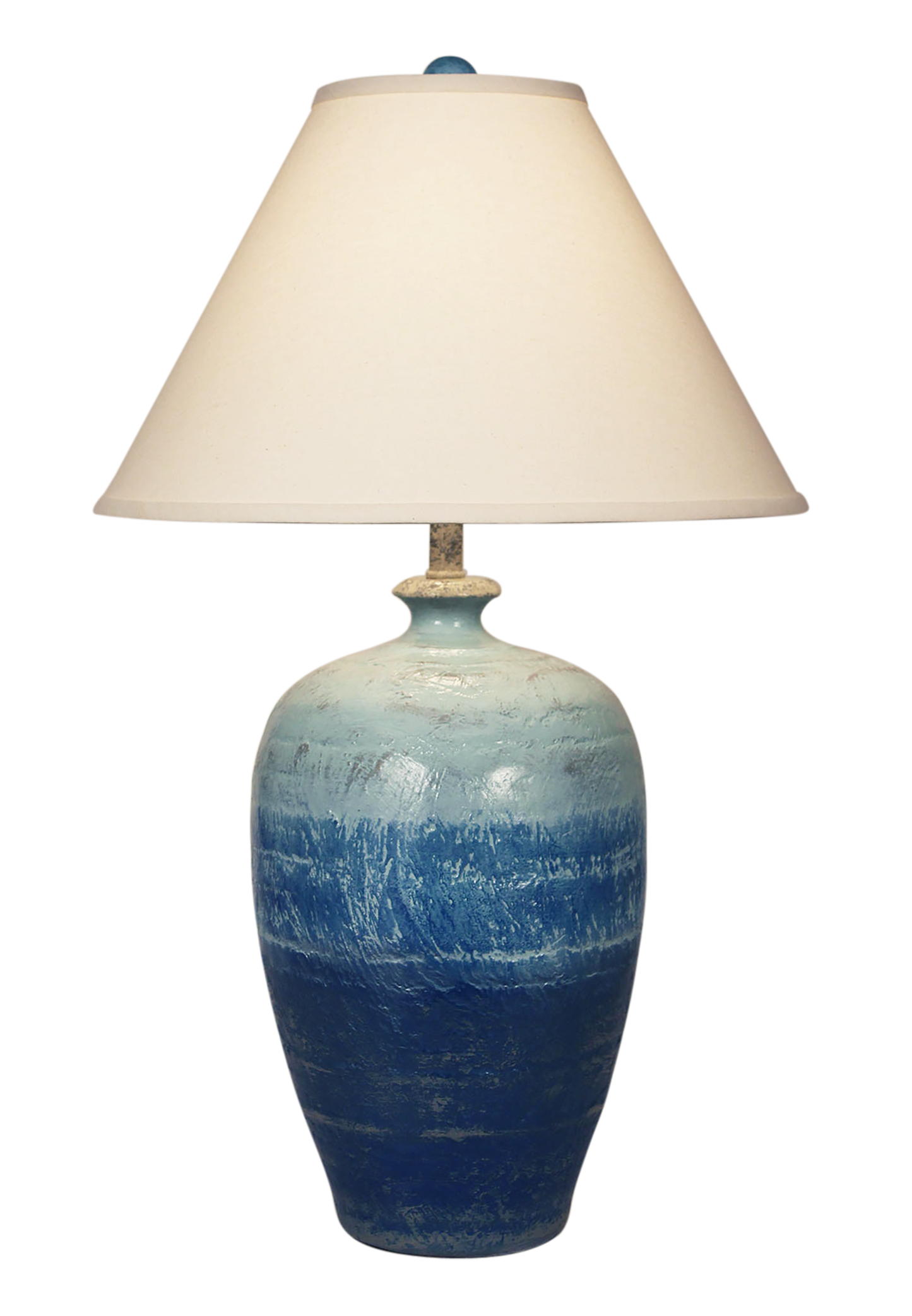 Coast Lamp Manufacturing 28"H Bahama Textured Pot Table Lamp