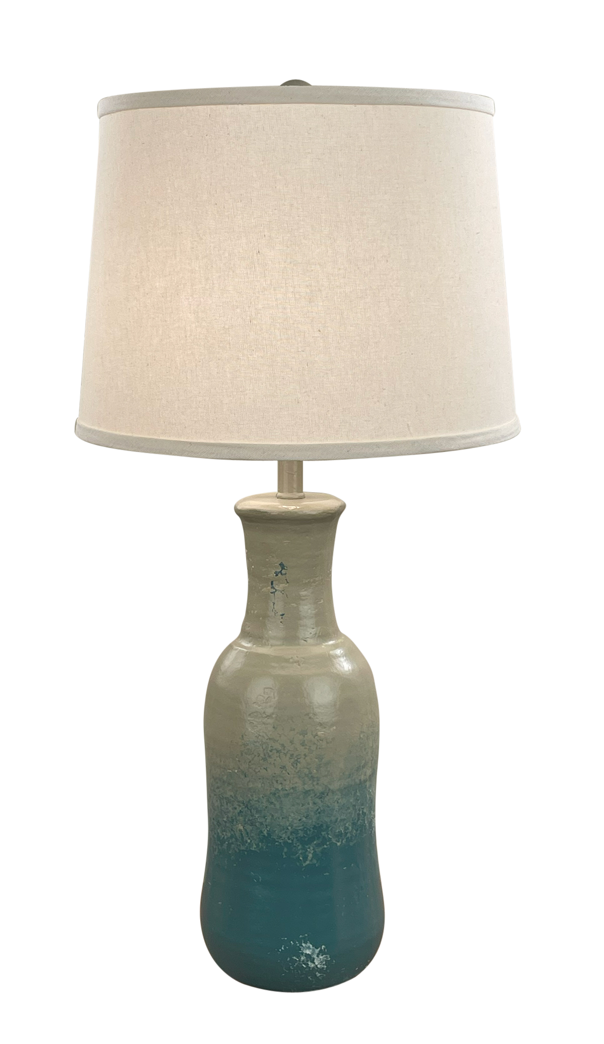Coast Lamp Manufacturing 30"H Tide Faux Clay Jug Table Lamp