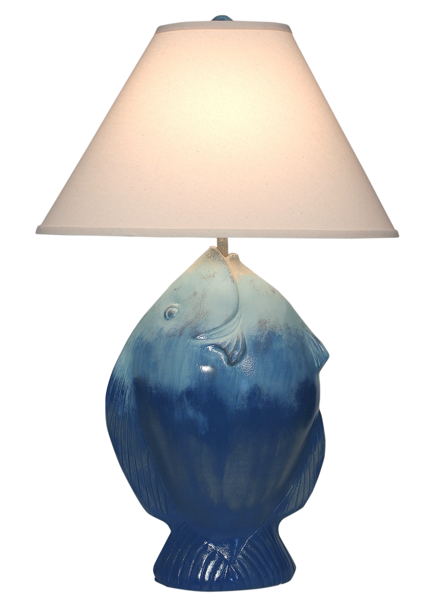 Coast Lamp Manufacturing 31"H Bahama Angel Fish Pot Table Lamp