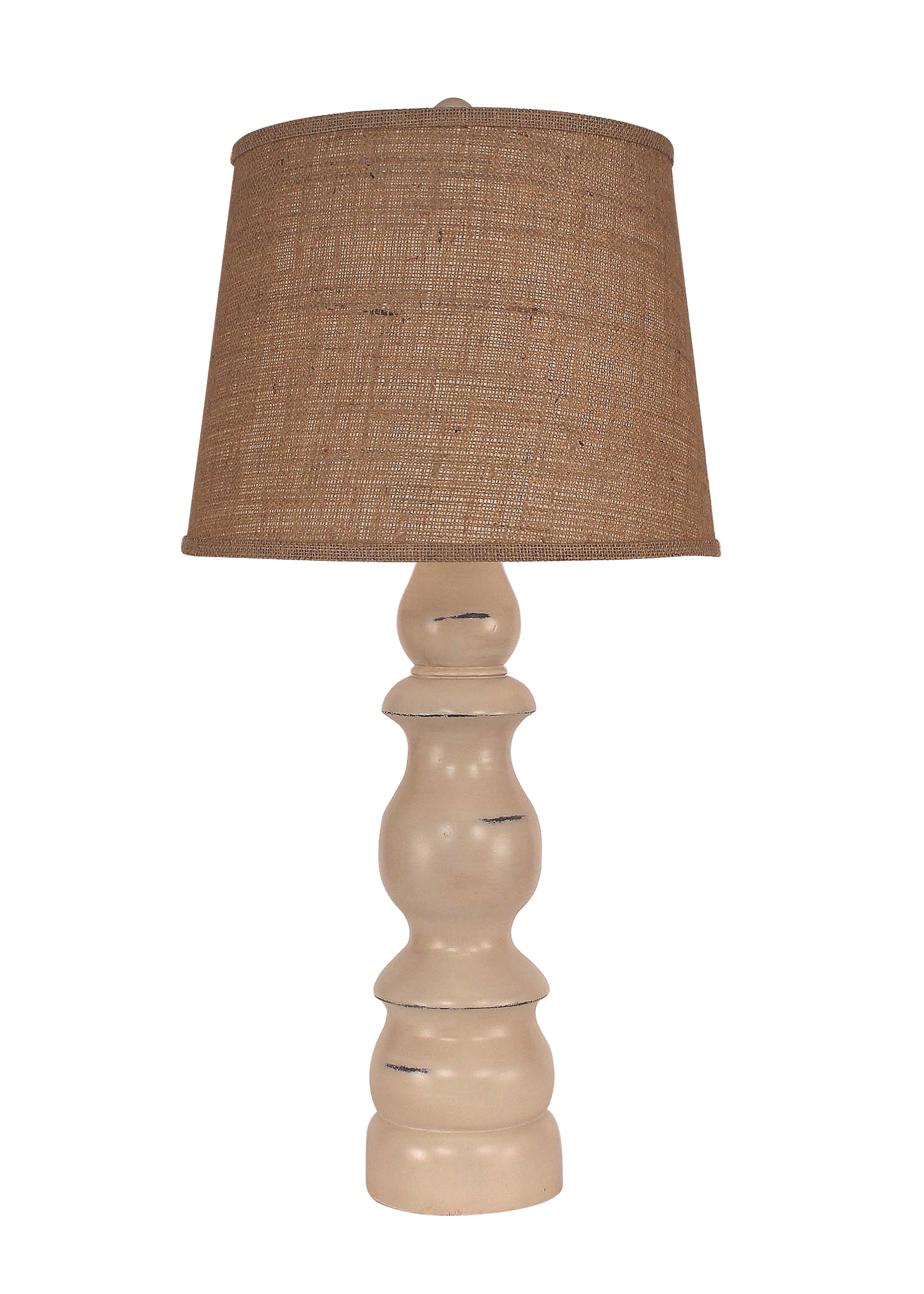 Coast Lamp Manufacturing 33"H Distressed Cottage Farmhouse Table Lamp