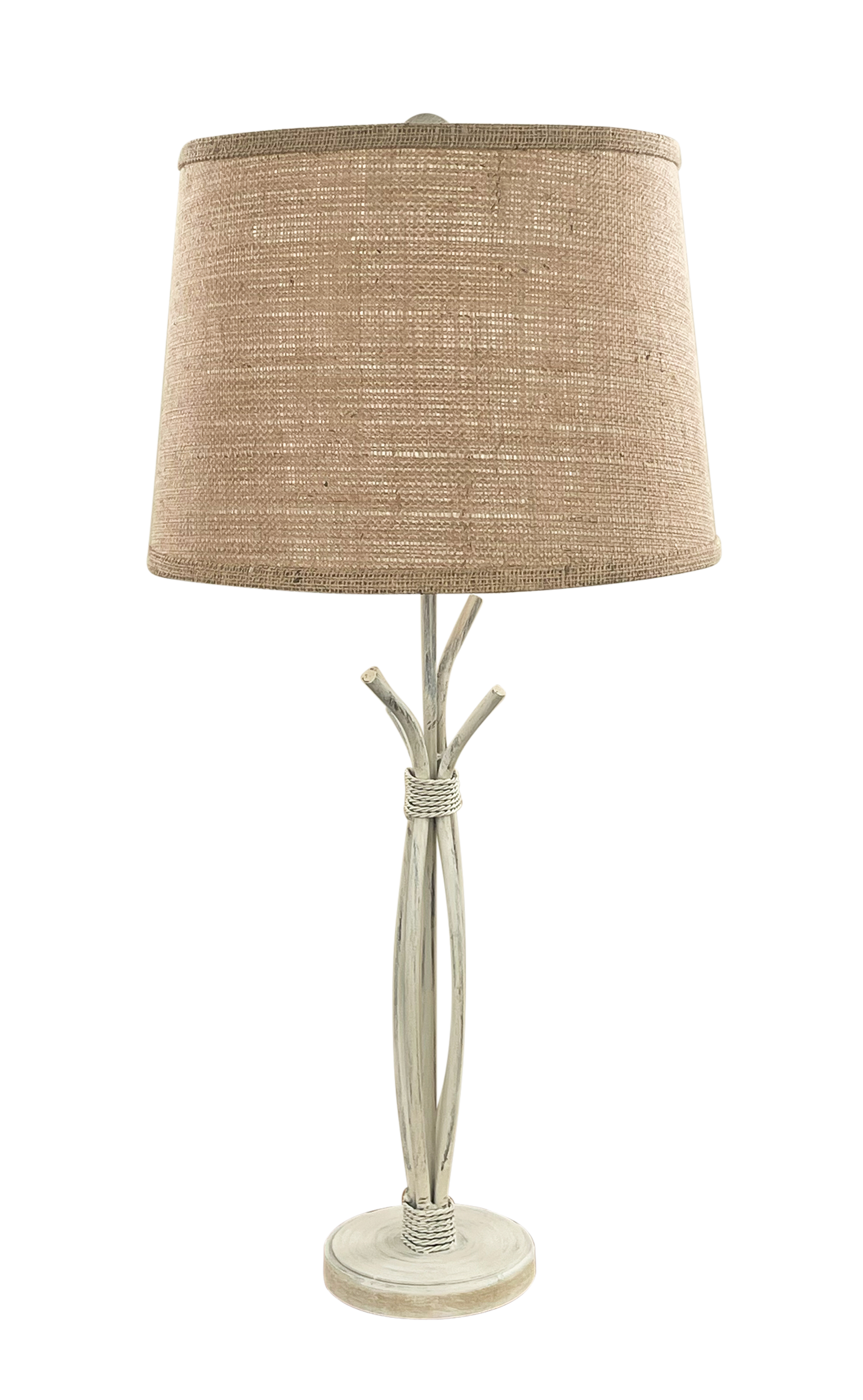 Coast Lamp Manufacturing Casual Living 33"H Cottage Iron Stack Table Lamp