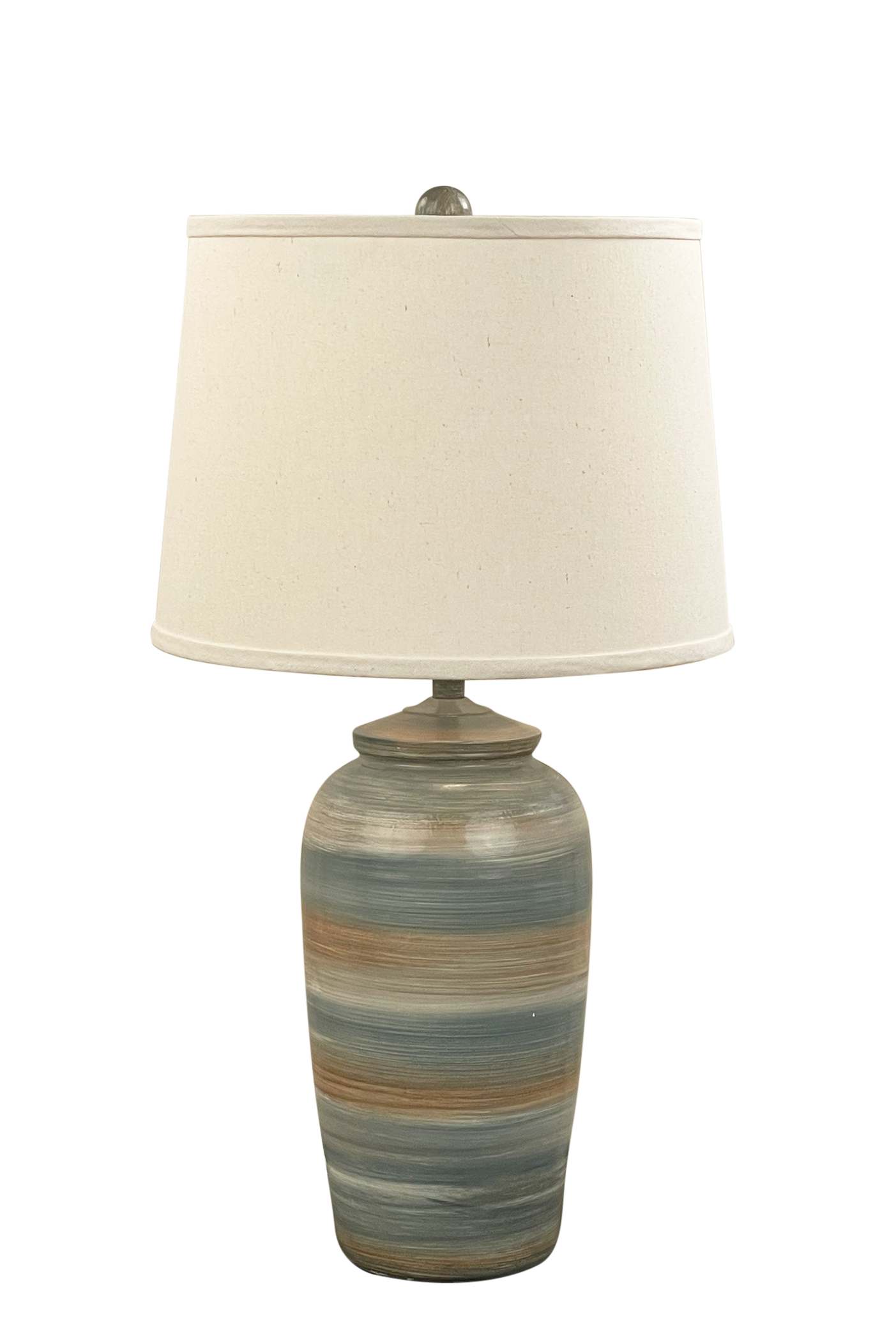 Coast Lamp Manufacturing Coastal Living 28"H Overboard Indented Giner Gar Table Lamp