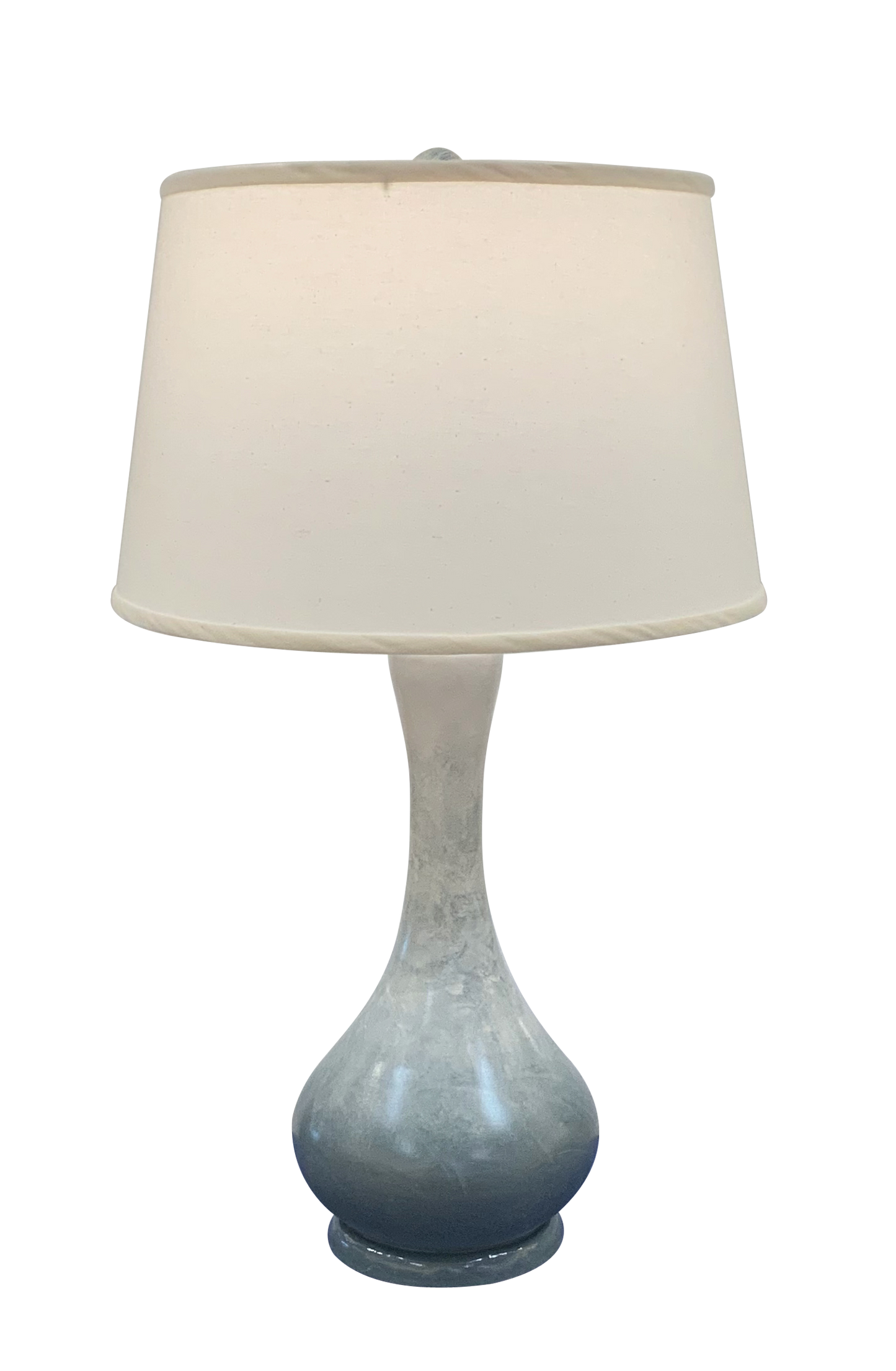 Coast Lamp Manufacturing Coastal Living 28"H Slate Fade Smooth Genie Bottle Table Lamp