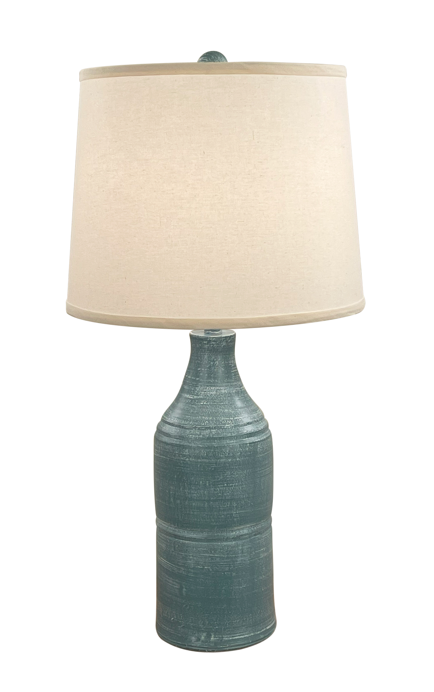 Coast Lamp Manufacturing Coastal Living 29"H Weathered Slate Sectioned Vase Table Lamp