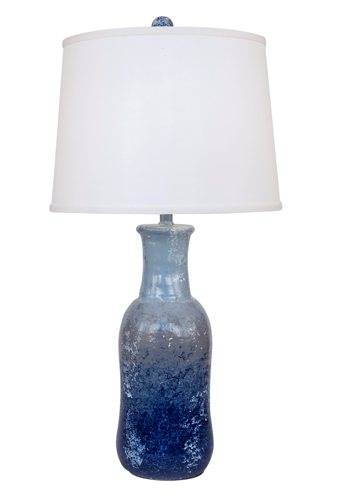 Coast Lamp Manufacturing Coastal Living 30"H Nautical Faux Clay Jug Table Lamp