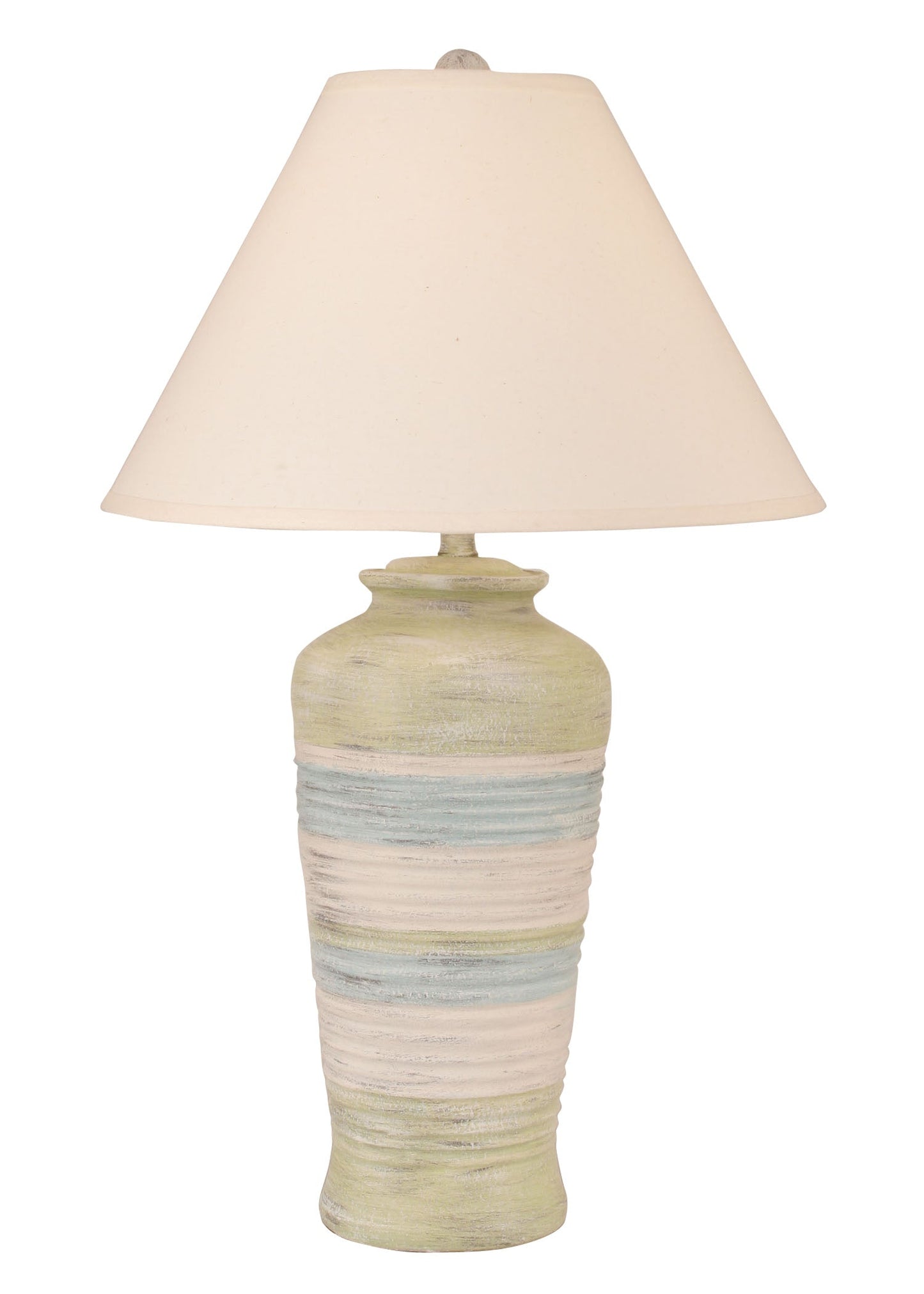 Coast Lamp Manufacturing Coastal Living 30"H Summer Tall Ribbed Table Lamp