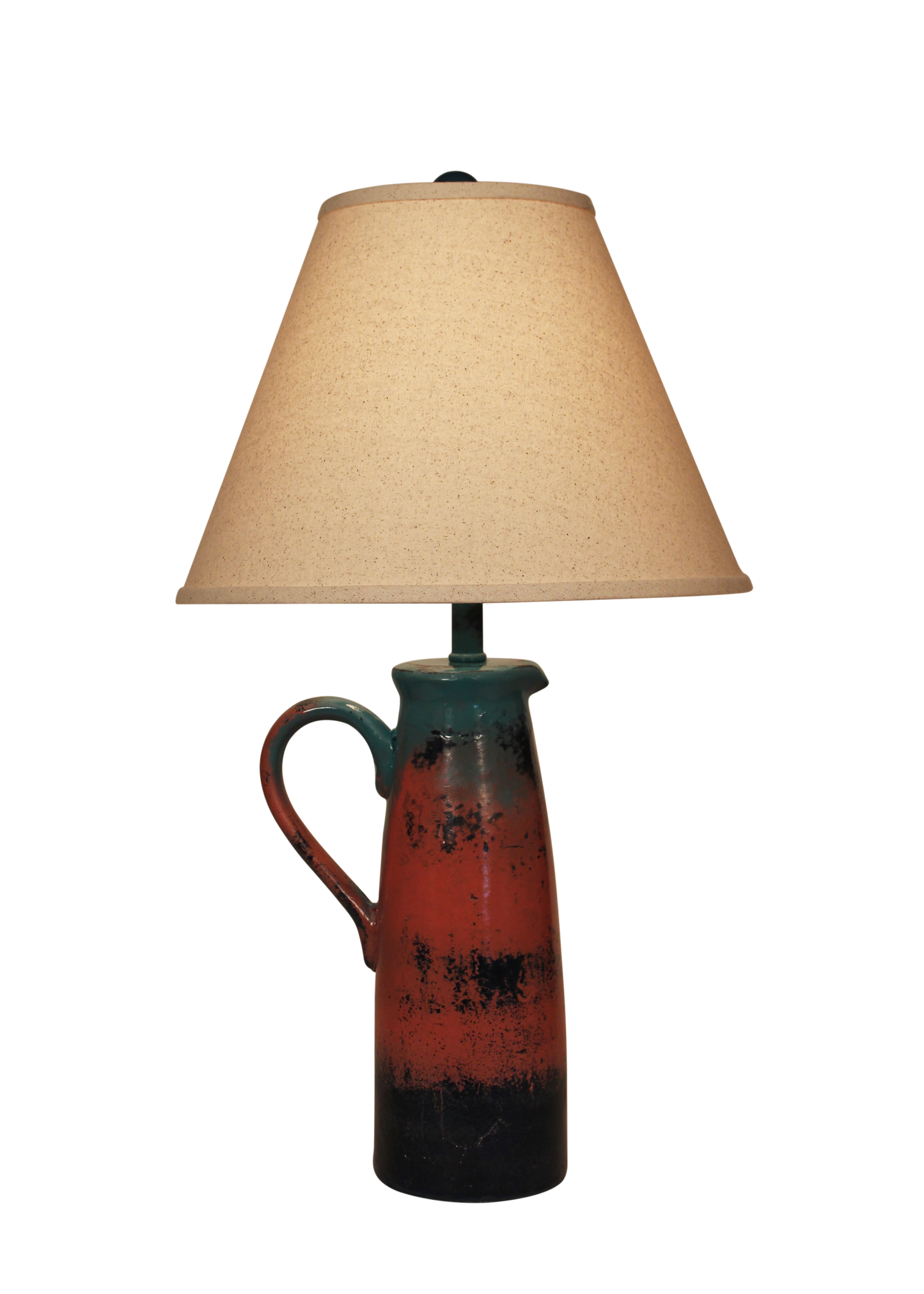 Coast Lamp Manufacturing Rustic Living 28"H Venice Large Handle Pitcher Table Lamp