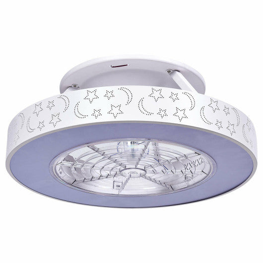 Costway 23" Mount Ceiling Fan with LED Light and Remote Control