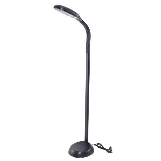 Costway 5' Black Adjustable Deluxe Natural Light Floor Lamp