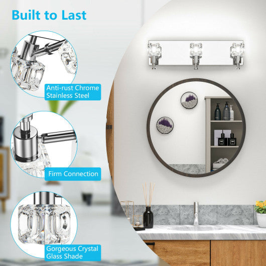 Costway Modern Bathroom Vanity Light