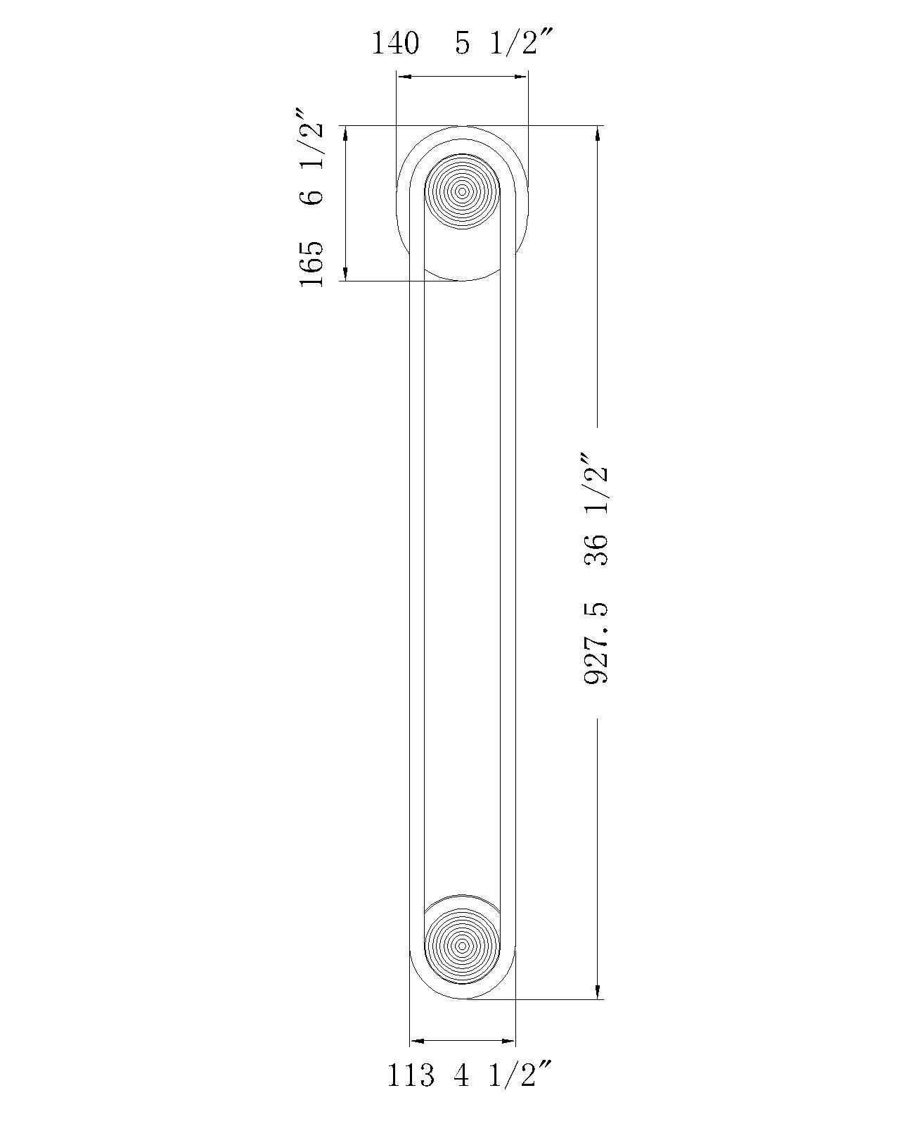 Eurofase Lighting Swing 36" 1-Light Integrated LED Matte Black Steel Outdoor Wall Sconce