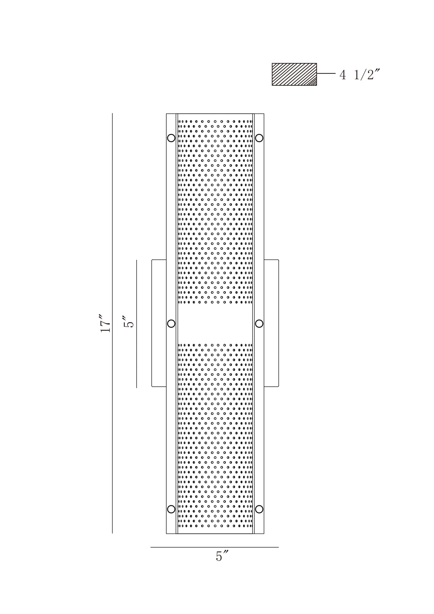 Eurofase Lighting Westcliffe 17" 2-Light Integrated LED Gold and Black Aluminum Steel Wall Sconce