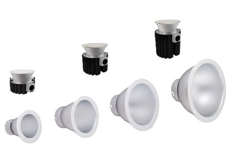 Falkor Industry CES Commercial Downlight - 18W/27W/40W 3000K/3500K/4000K