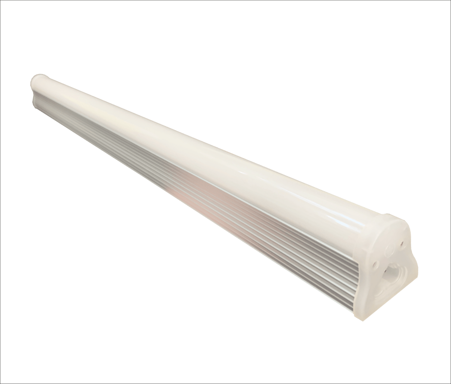 Green Ignite 3' LED 3000K Batten Fixture With Frosted Cover