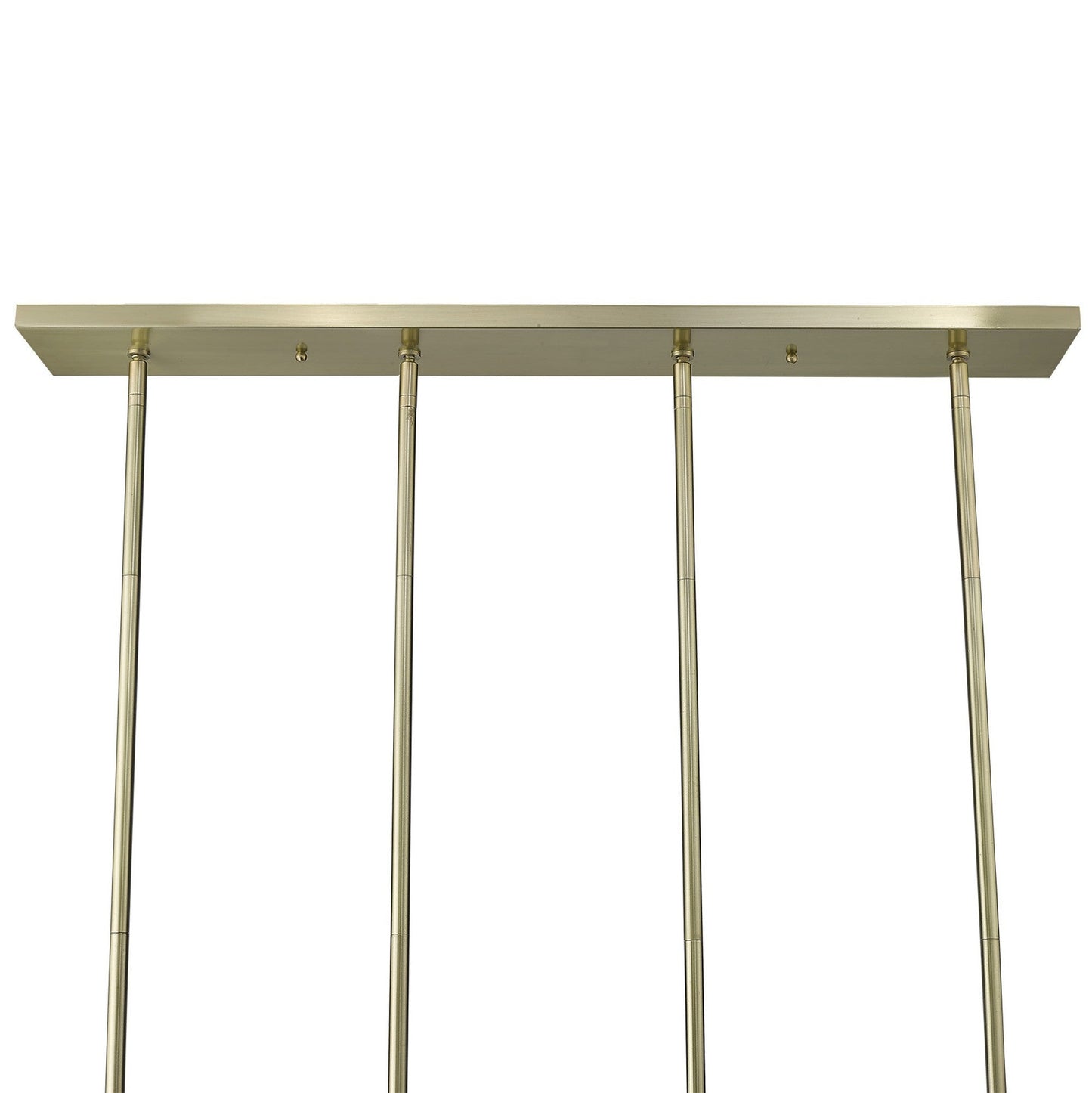 HomeRoots Basetti 4-Light Pendant With Gold Finish