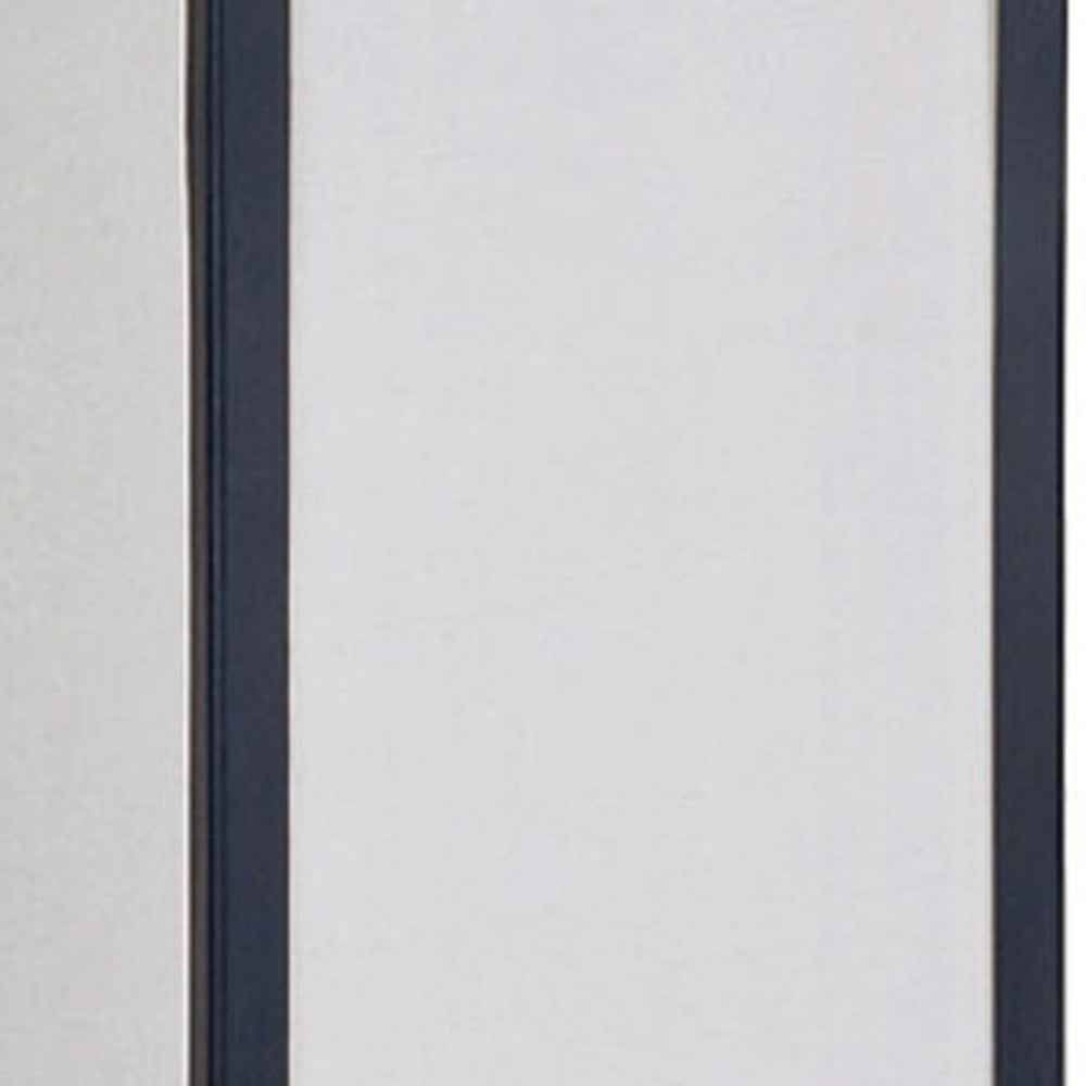 HomeRoots Contemporary Table Lamp in Black Finish