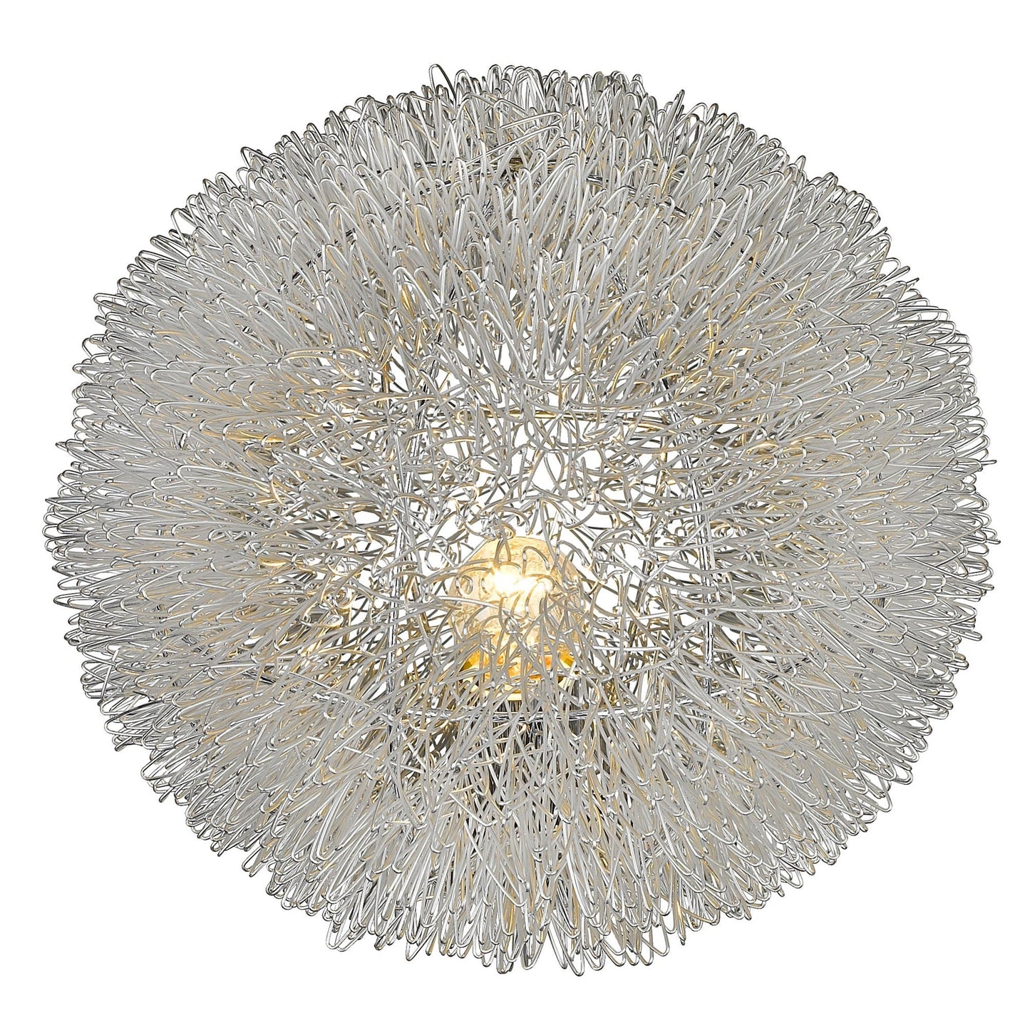 HomeRoots Luminary 1-Light 15" Accent Lamp in Metallic Silver Finish
