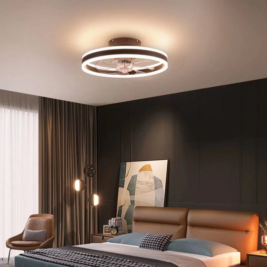 HomeRoots Luxurious Ceiling Lamp With Invisible Fan