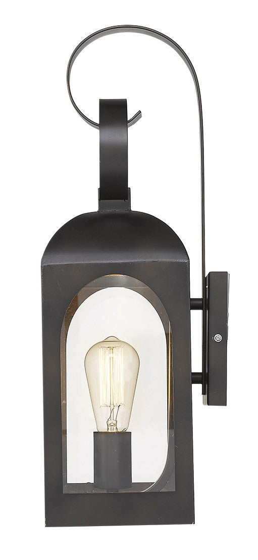 HomeRoots Madigan 1-Light Wall Light in Oil Rubbed Bronze Finish