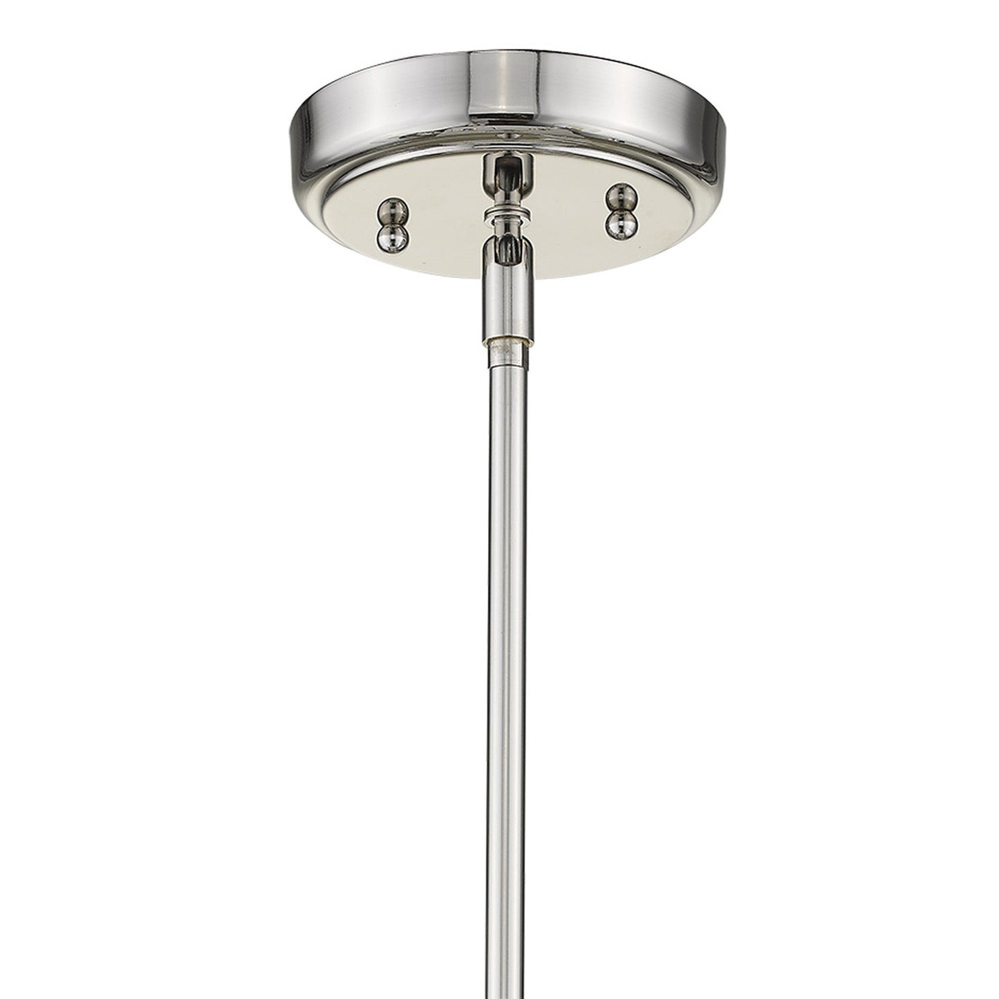 HomeRoots Portsmith 12-Light Chandelier in Polished Nickel Finish