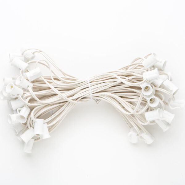 Hometown Evolution C7 50 Foot White String Light