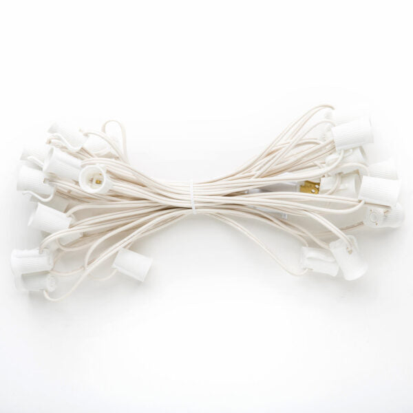 Hometown Evolution C9 25 Foot White String Light