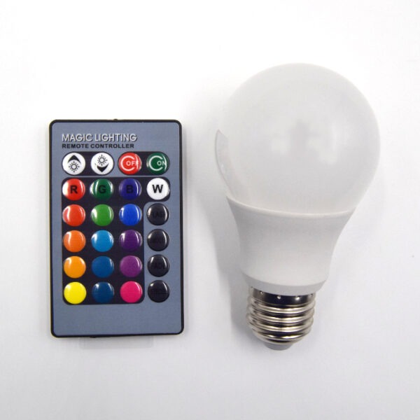 Hometown Evolution LED Remote Controlled Color Changing Light Bulb