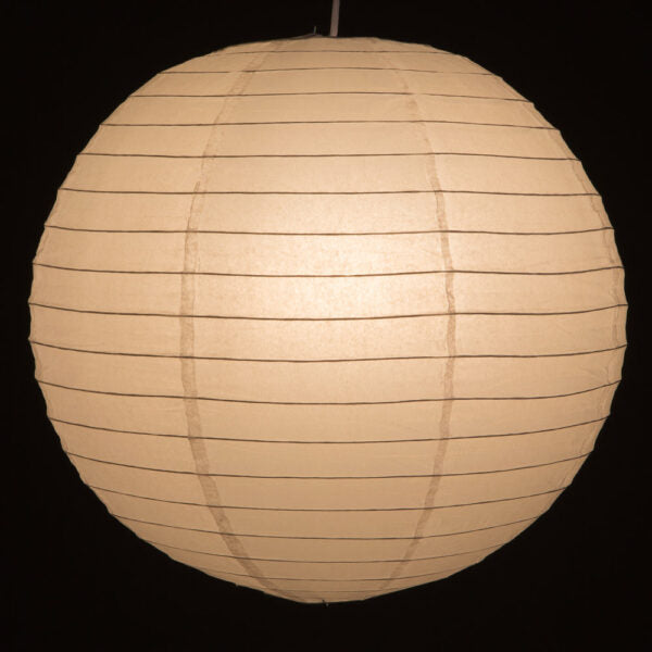 Hometown Evolution Paper 10" Snow White Outdoor Lantern (Set of 3)