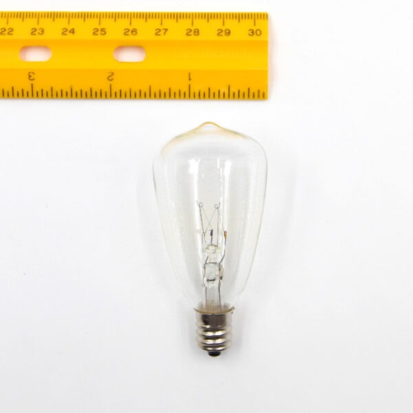 Hometown Evolution ST11 C7 Clear Light Bulb with C7-E12 Base (Box of 25)