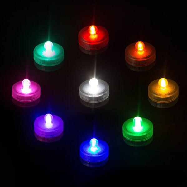 Hometown Evolution Submersible Single Purple LED Battery Lights