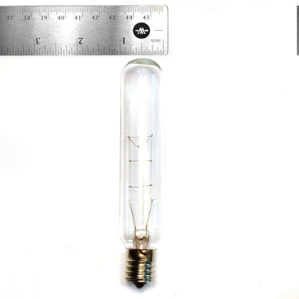 Hometown Evolution T25 Tube Edison Commercial 100 Foot String Light Set with Black Wire