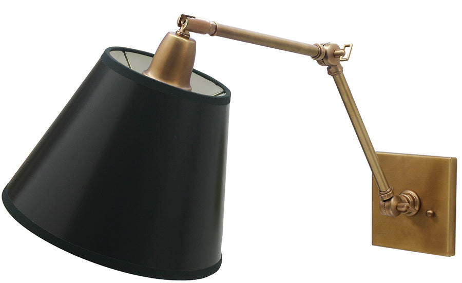 House of Troy 9" Weathered Brass Wall Lamp