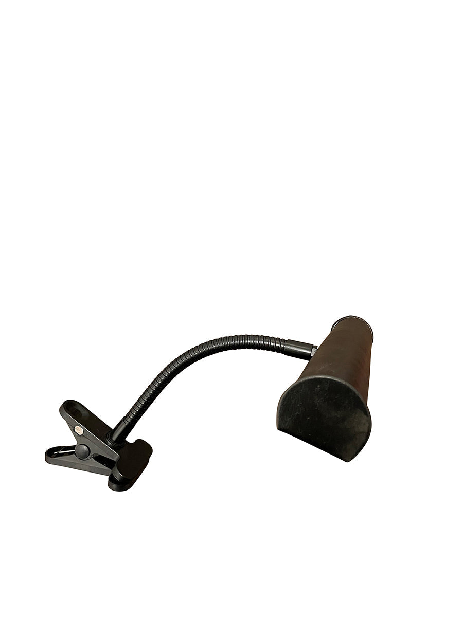 House of Troy Battery Clip On LED Light 14" Black Task lamp