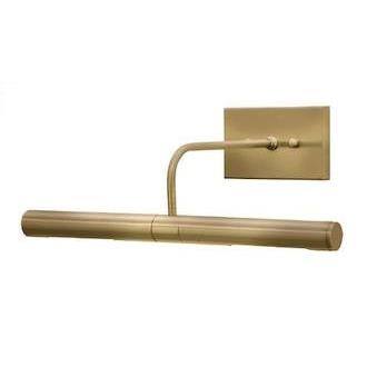 House of Troy Direct Wire Slim-Line 14" Antique Brass Picture Light