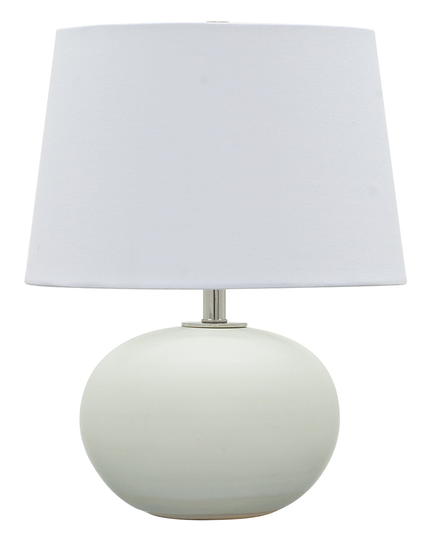 House of Troy GS600 Scatchard 12" White Matte Table Lamp