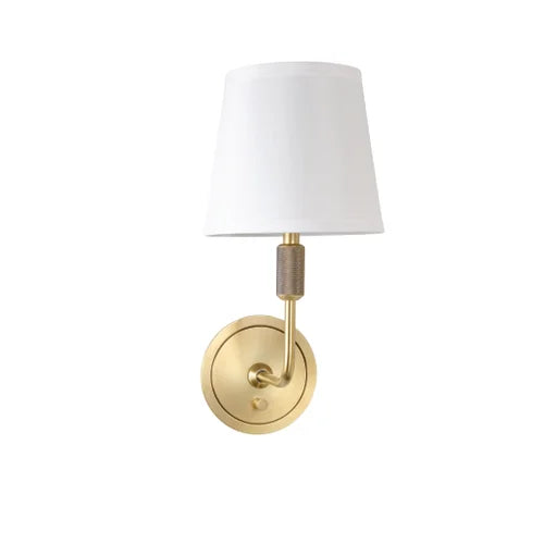 House of Troy Killington Direct Wire Brushed Brass Wall Lamp
