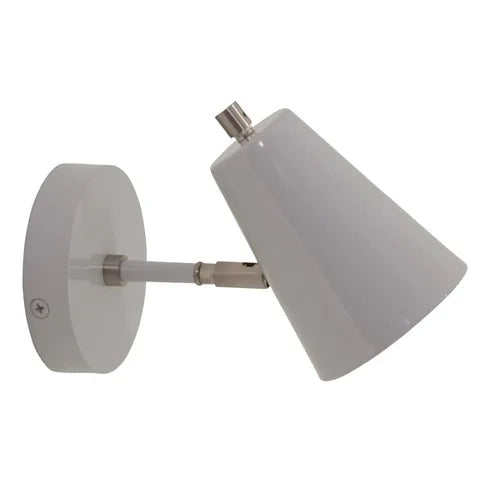 House of Troy Kirby LED Gray with Satin Nickel Wall Lamp