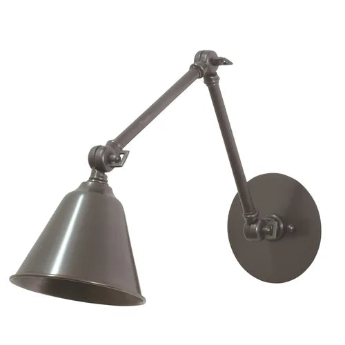 House of Troy Library Adjustable LED Oil Rubbed Bronze Wall Lamp