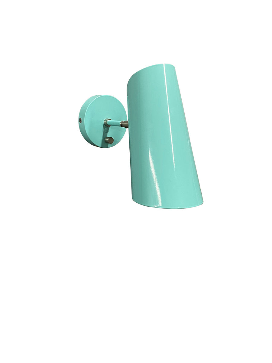 House of Troy Logan 12" Mint and Satin Nickel Wall Sconce