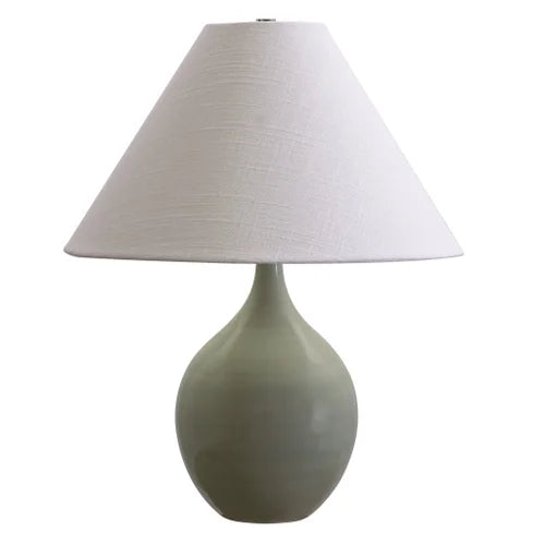 House of Troy Scatchard Stoneware 19" GS200-Celadon Table Lamp