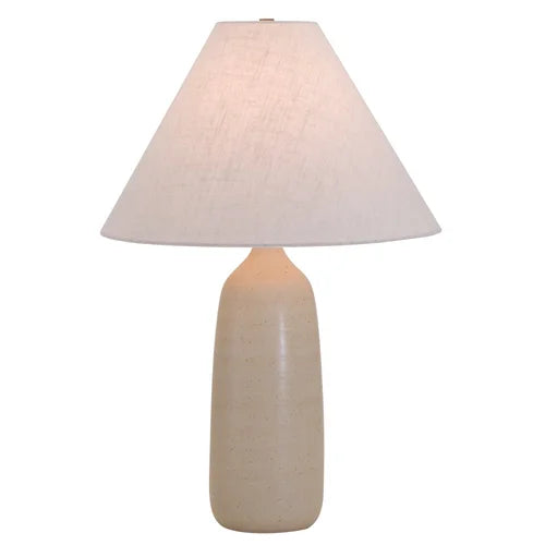 House of Troy Scatchard Stoneware 25" Oatmeal Table Lamp