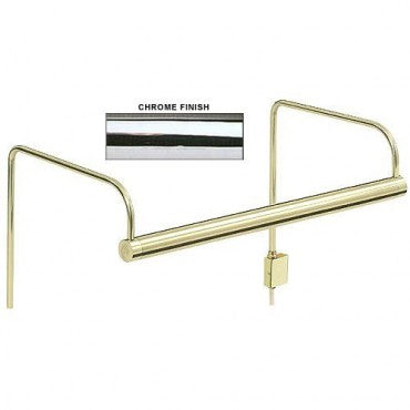 House of Troy Slim-line 11" Chrome Picture Light