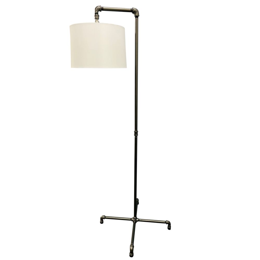 House of Troy Studio 28" Granite Floor Lamp with Fabric Shade