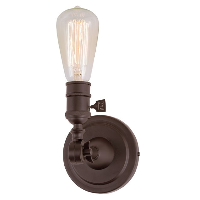 JVI Designs Soho Oil Rubbed Bronze 1-Light Swivel Wall Sconce