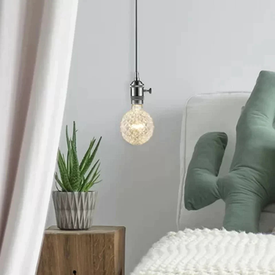 Lifegard Lighting G125 4W Vintage Hand Crafted Mirror Reflection Shape Filament 2200K LED