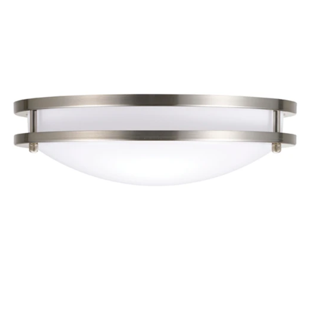 MW Lighting 12" 5CCT Double Ring Flush Mount Fixture