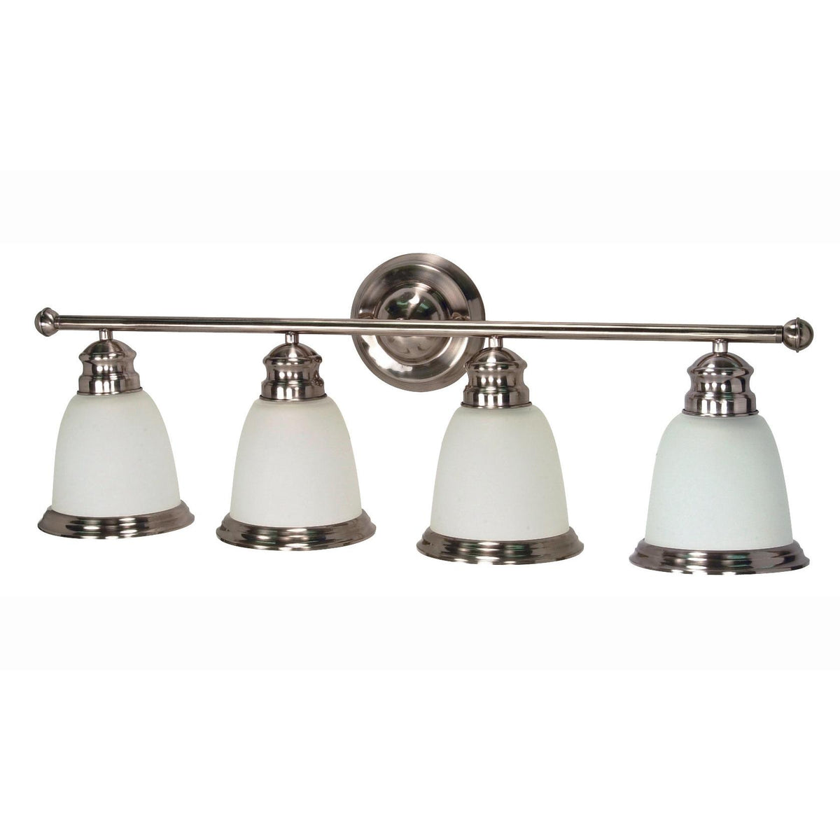 Medallion Lighting Corporation 31" 4-Light Smoked Nickel Vanity Light