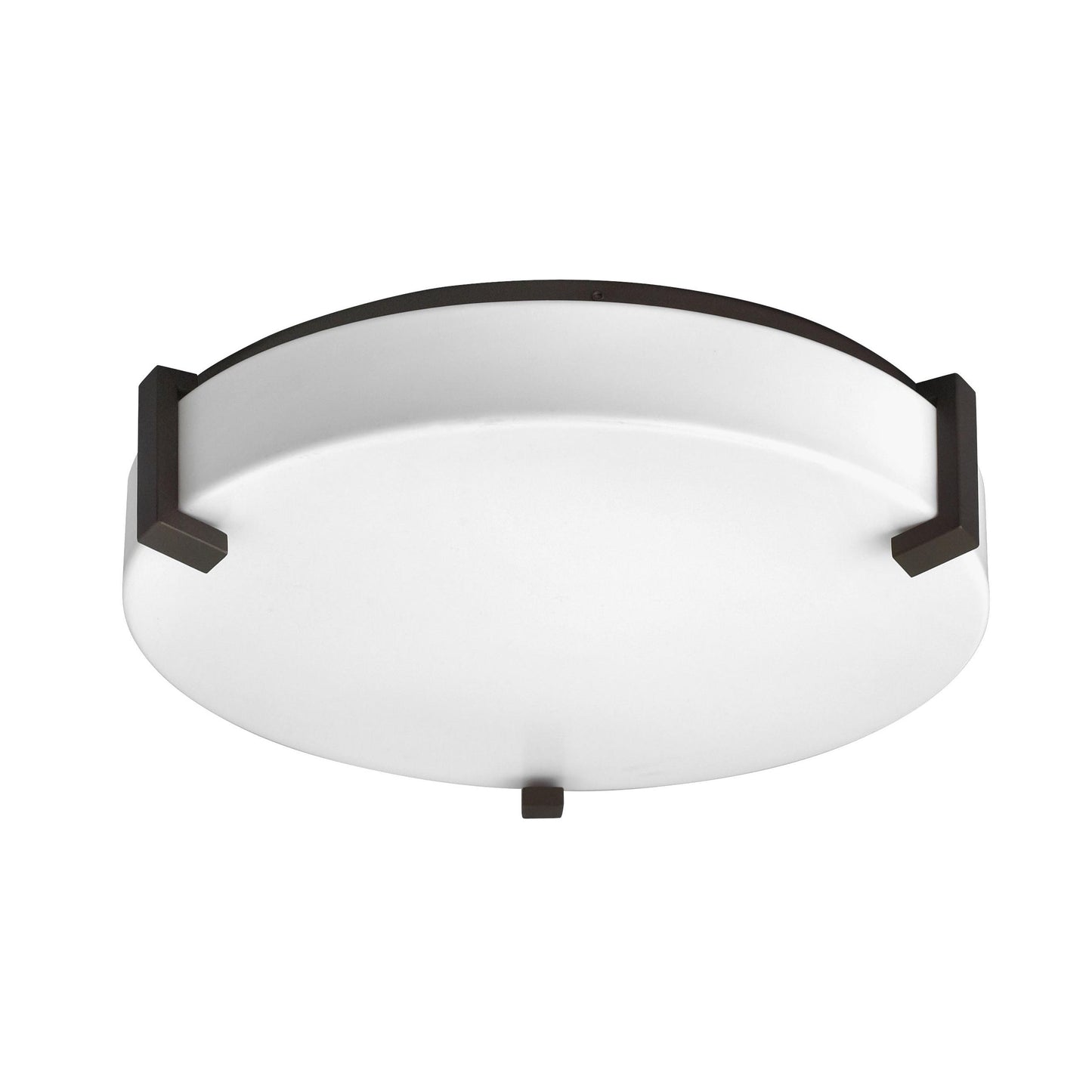 Medallion Lighting Truly Yours 16" Metallic Bronze Steel/Acrylic Flush Mount Ceiling Light